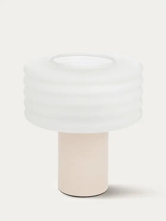 Lampa ASTI beżowa 32x36 cm