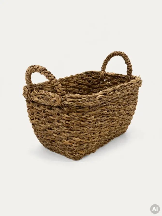 Kosz do przechowywania DENAHI pleciony 30x20x18 cm