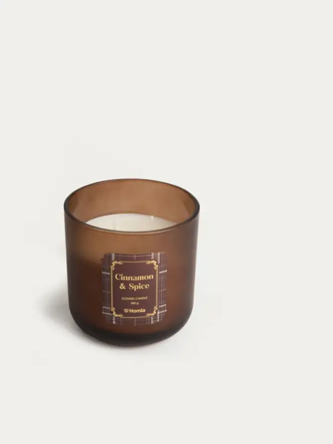 Świeca zapachowa CHEQUERED Cinnamon & Spice 300 g