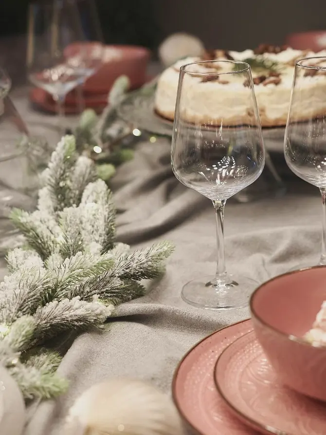 Girlanda DULA ośnieżona 190 cm