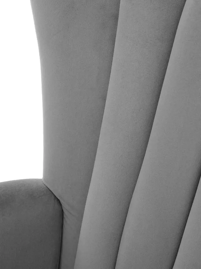 Fotel MILLS szary 75x79x102 cm