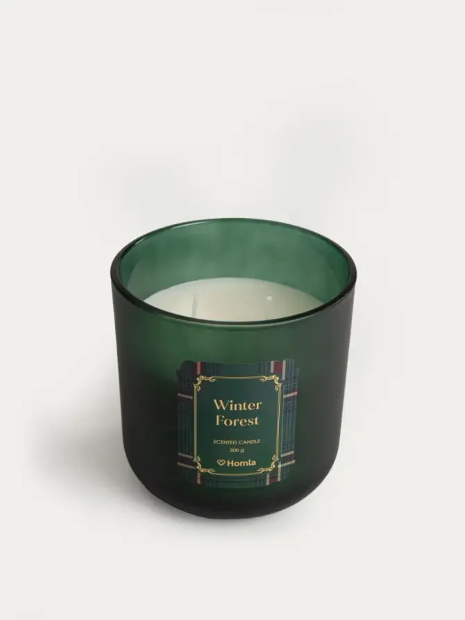 Świeca zapachowa CHEQUERED Winter Forest 300 g