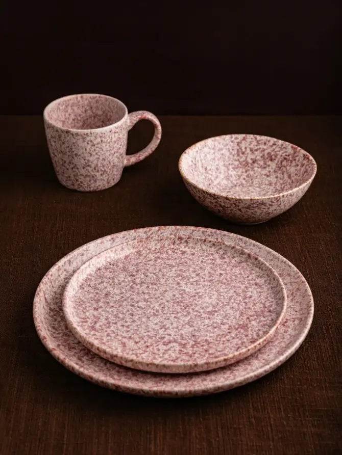 Miska TARMA czerwona 15,5 cm
