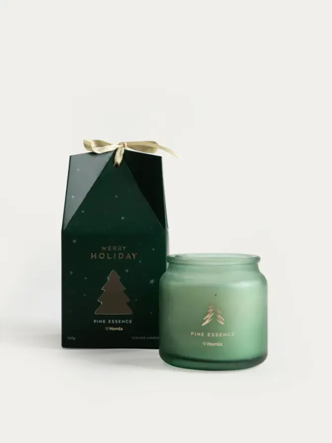 Świeca zapachowa SNOWFALL Pine Essence 160 g
