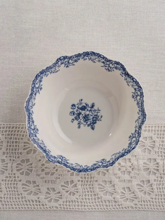 Miska LOURRY porcelanowa granatowa 14 cm