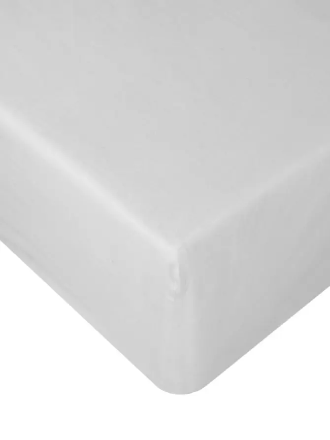 Prześcieradło LAUKO renforce szare 90x200 cm