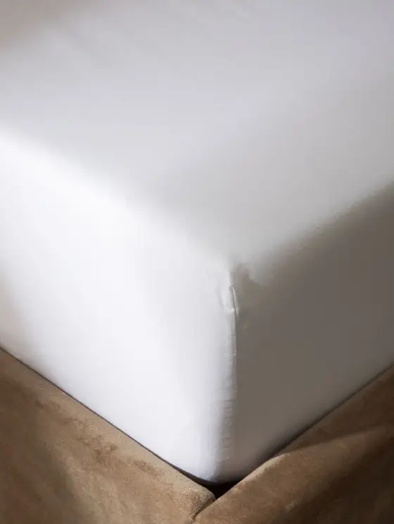 Prześcieradło LAUKO renforce białe 90x200 cm