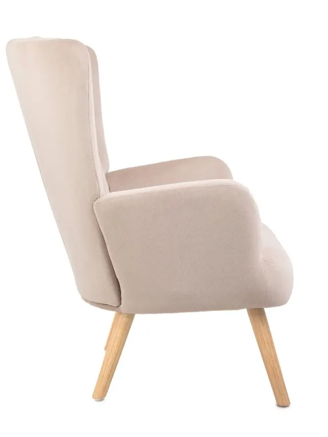 Fotel MILLS beżowy 75x79x102 cm