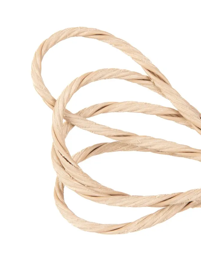 Fotel ACAPULCO TWIST z linki technorattan ze splotem twist szary 71x71x80 cm
