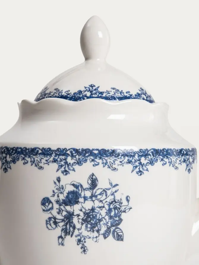 Dzbanek LOURRY porcelanowy granatowy 1,2 l