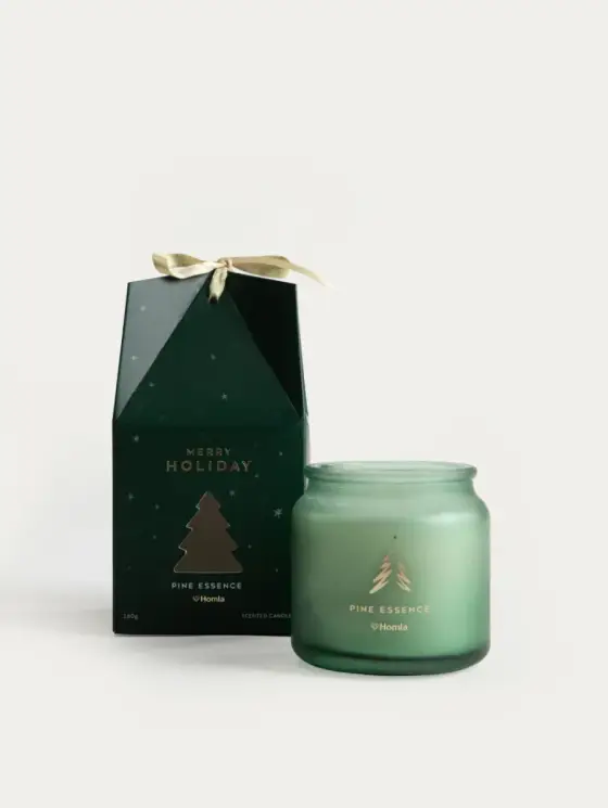 Świeca zapachowa SNOWFALL Pine Essence 160 g