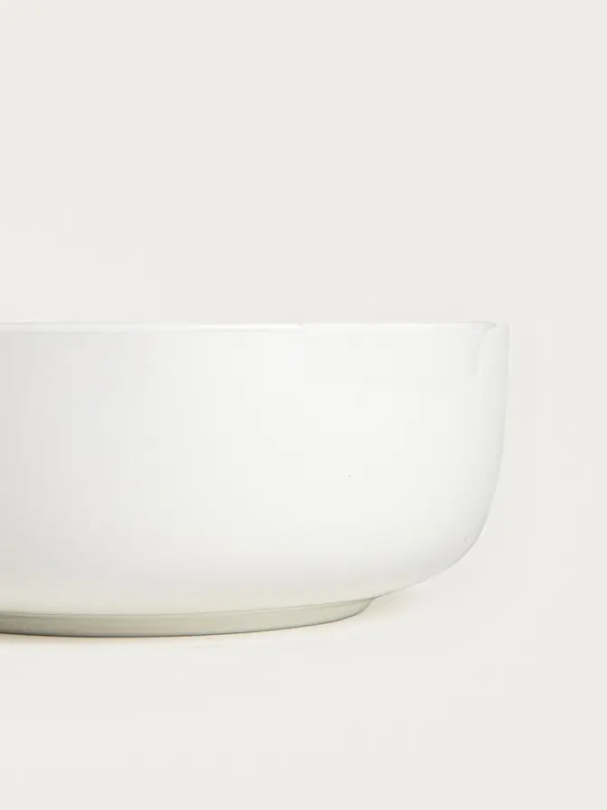 Misa BERGO porcelanowa duża biała 1,5 l