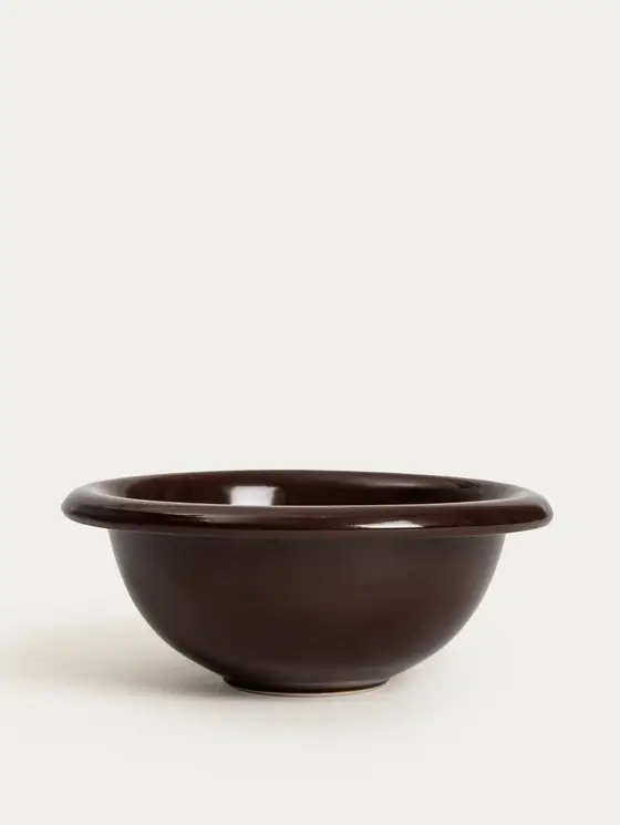 Miska WILORA brązowa 18x7 cm