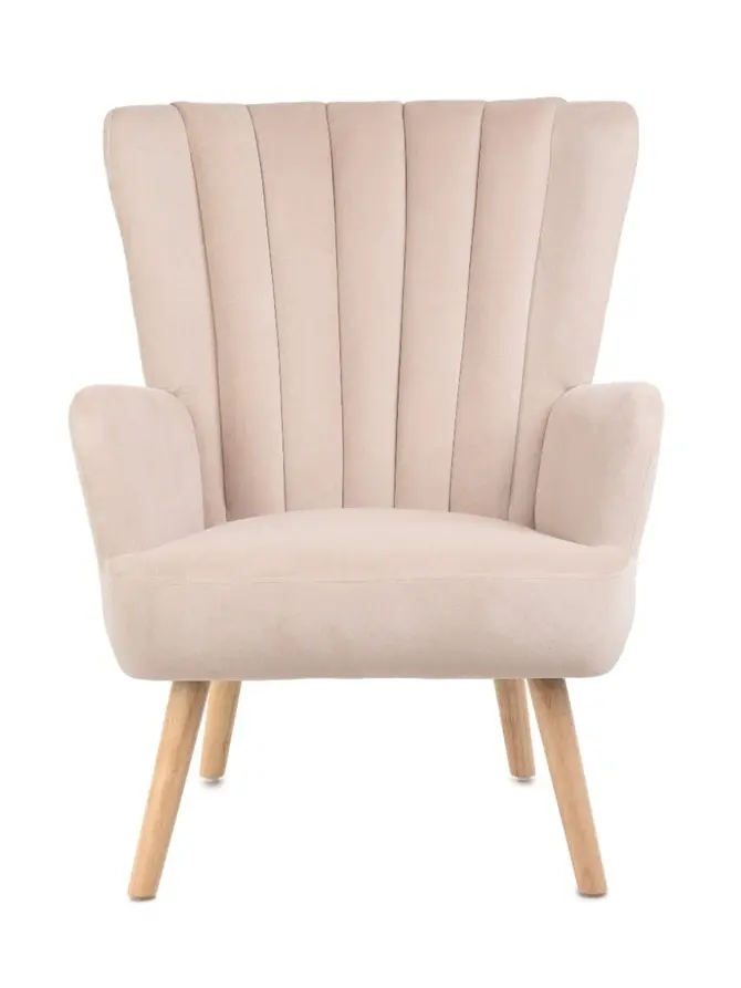 Fotel MILLS beżowy 75x79x102 cm