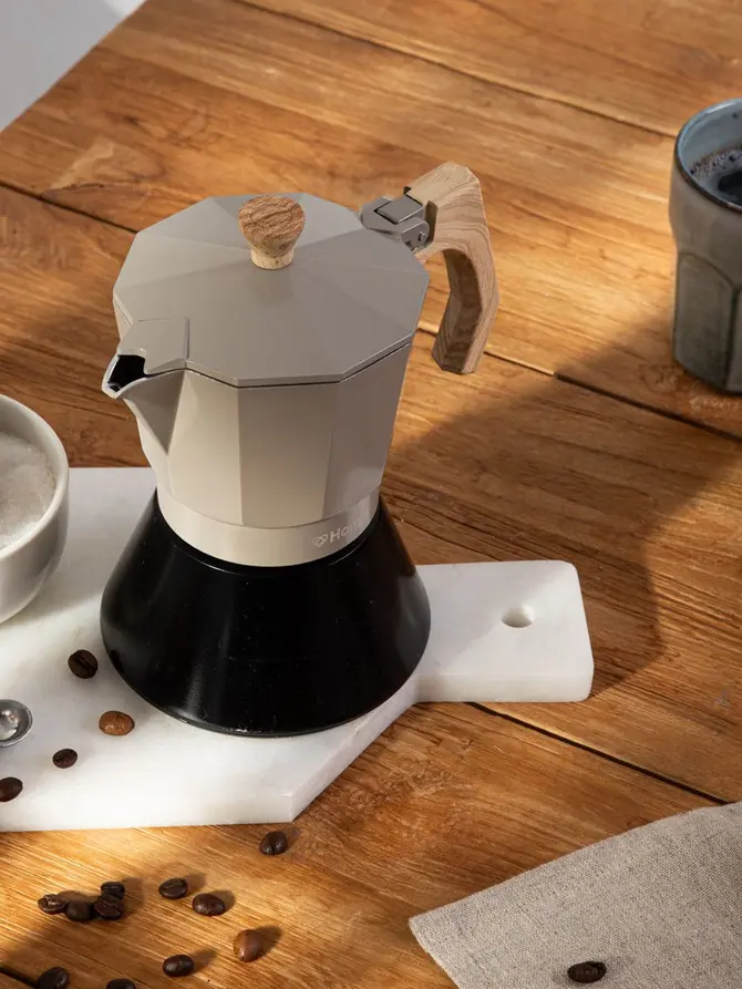 Kawiarka MIA MOKKA czarno-szara 6 cups
