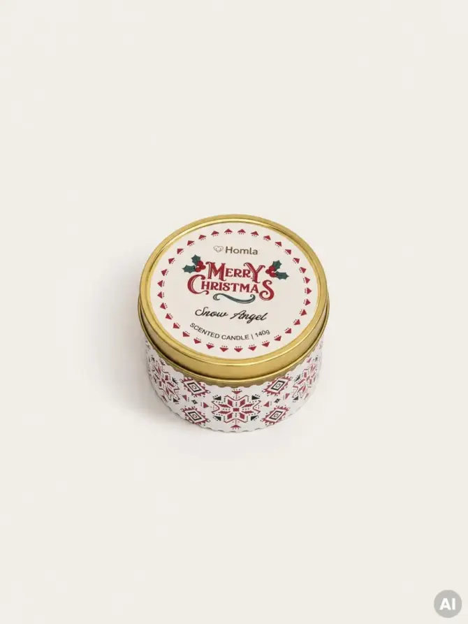 Świeca zapachowa HOLIDAY STAMP Snow Angel 140 g