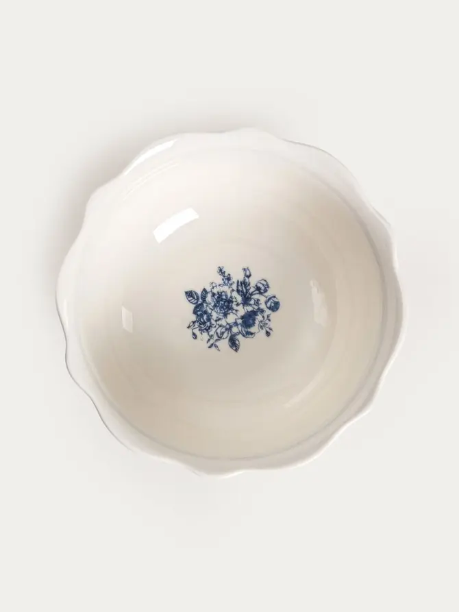 Miska LOURRY porcelanowa granatowa, 0,45 l 14 cm