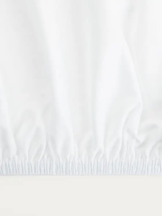 Prześcieradło ZENA jersey białe 140x200 cm