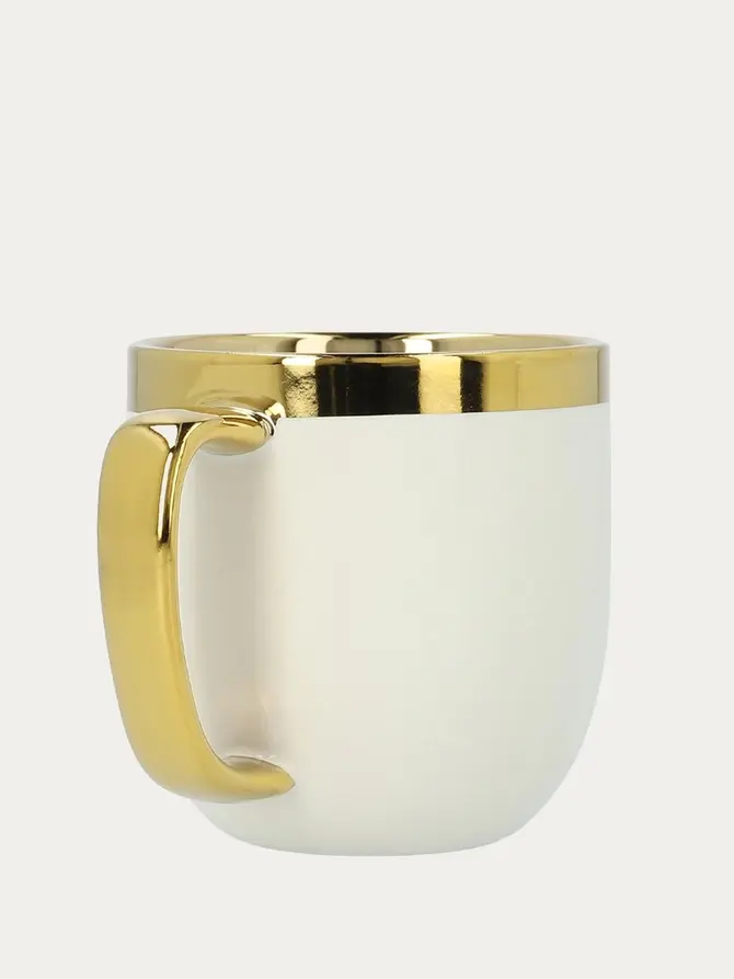 Kubek SINNES porcelanowy biały 0,28 l