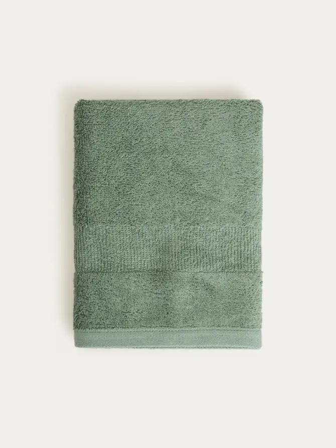 Ręcznik BAMBOO pistacjowy z domieszką bambusa 50x90 cm