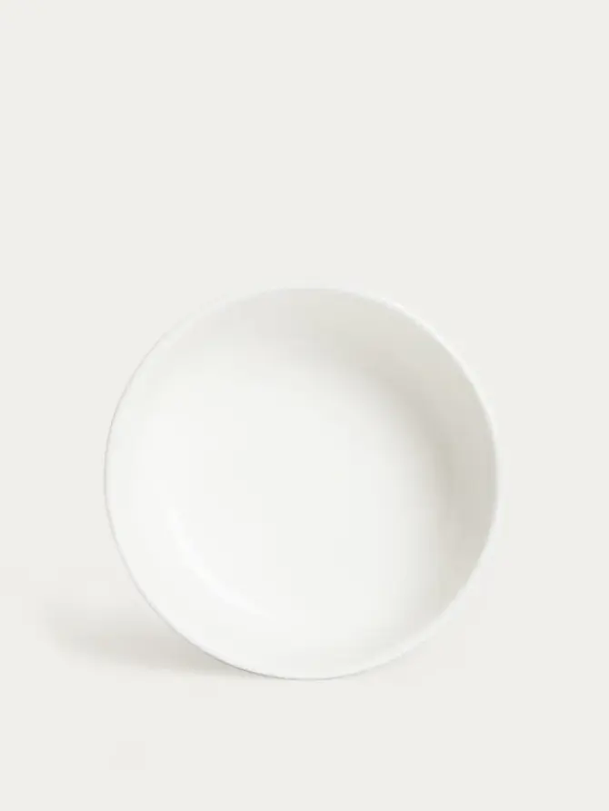 Miska BERGO porcelanowa biała 0,5 l
