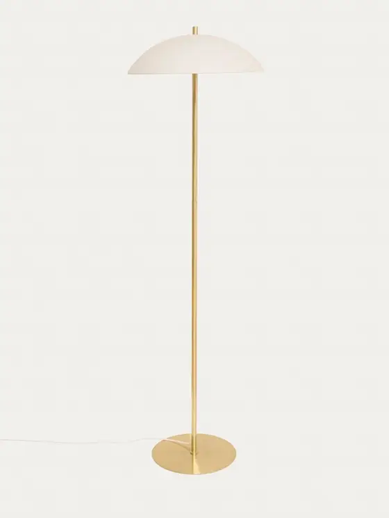 Lampa podłogowa DELCIA biała 45x150 cm