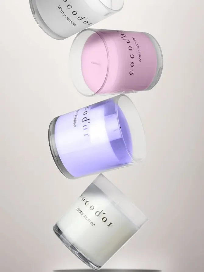 Świeca WHITE MUSK biała 140g