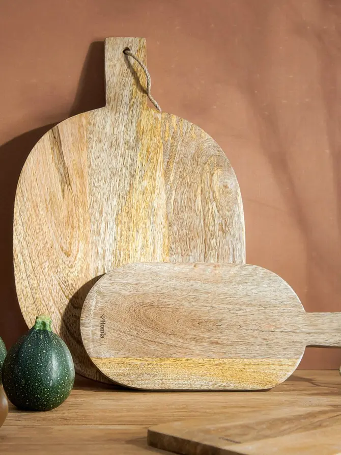 Deska SOSER MANGO drewniana z uchwytem 42x27 cm