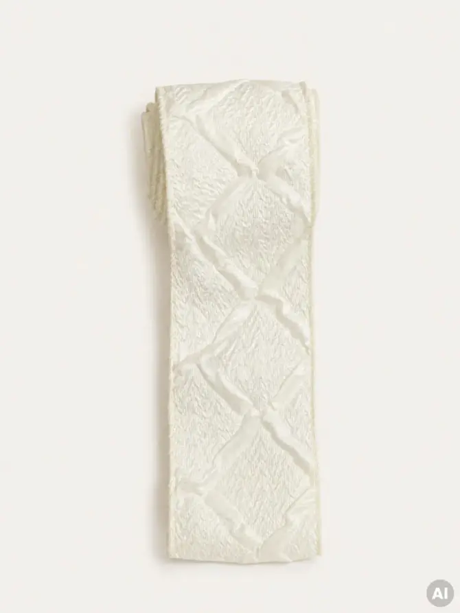 Wstążka BOWE wytłaczana 6,3x250 cm