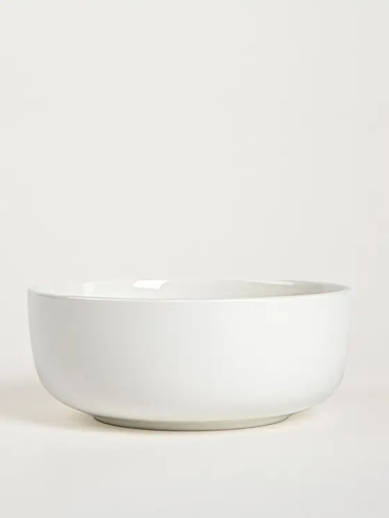 Misa BERGO porcelanowa duża biała 1,5 l