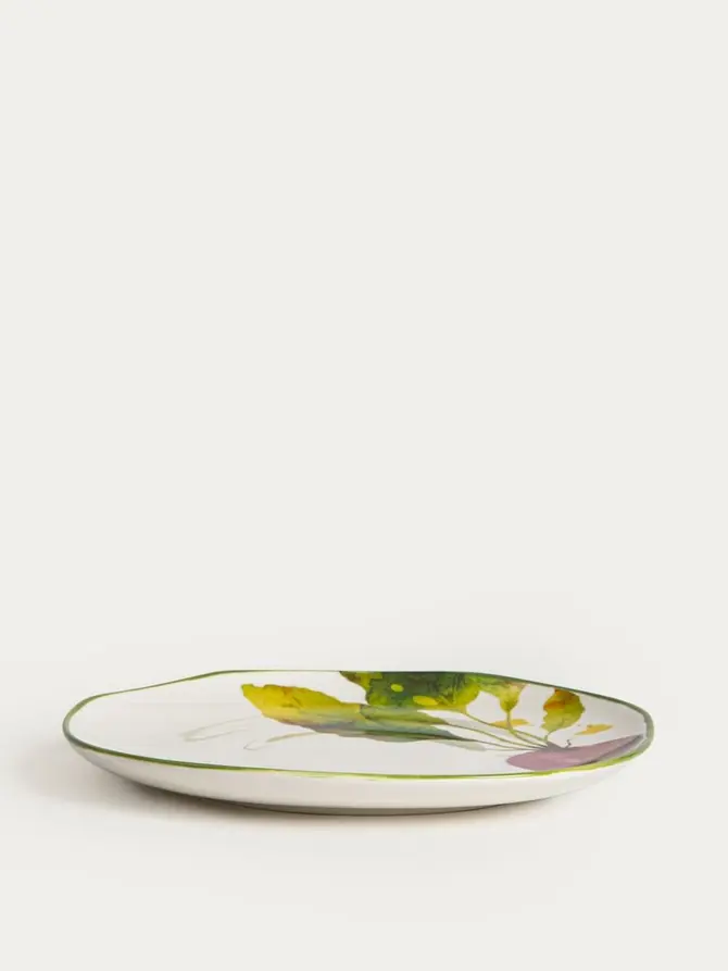 Talerz SKORD porcelanowy deserowy z figami 20 cm