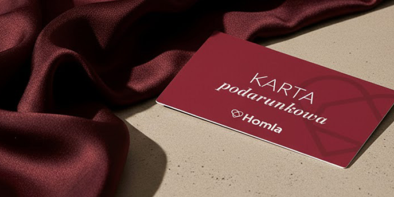 Karty podarunkowe Homla